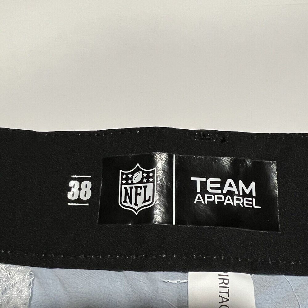 Forever Collectable NFL Carolina Panthers Diagonal Stripe Shorts Mens Size 38 - Picture 6 of 7